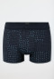 Shorts graphit gemustert - Fine Interlock