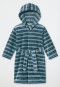 Accappatoio in velluto a strisce minerali - Nightwear bambini