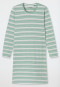 Camicia da notte a manica lunga a righe verdi - Casual Essentials