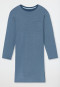 Chemise de nuit à manches longues bleu-gris - Comfort Essentials