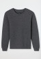 Sweatshirt dunkelgrau gemustert - Mix+Relax