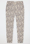 Pants long cuffs flowers multicolor - Mix+Relax
