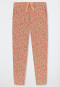 Pants long cuffs flowers peach - Mix+Relax