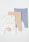 Pantalon long Lot de 3 côtelé voitures multicolore - Bébé