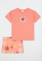 Schlafanzug kurz Sonne apricot - Girls World