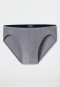Slip super mini blu notte a strisce - premium Jacquard