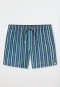 Badeshorts Webware Streifen lime - Aqua