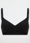 Soft bra with cup black - Unique Cotton