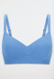Soft BH mit Schale aqua - Unique Cotton
