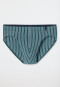 Supermini briefs green striped - Long Life Soft