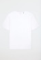 Shirt kurzarm Doppelripp Cutout weiß - SCHIESSER 150 Years