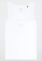 Strap top double rib white - SCHIESSER 150 Years