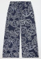 Pantalon long imprimé bleu et blanc - SCHIESSER 150 Years