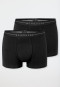2-pack shorts black - Cotton Flex