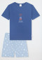 Pigiama corto blu scuro - Kids Nightwear