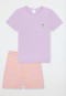 Short pyjamas striping orchid - Kids Nightwear