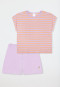 Short pyjamas striping orchid - Kids Nightwear