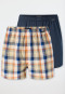 Boxer confezione da 2 in tessuto multicolore a fantasia - Boxershorts Multipacks