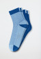Men's socks 2-pack medium high blue - Fashion