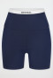 High Waist Biker Shorts Doppelripp admiral - SCHIESSER Active
