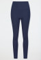 Leggings taille haute côtelé brossé amiral - SCHIESSER Active