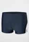 Bade-Retroshorts Wirkware recycelt seitliche Streifen admiral - Nautical Active