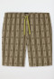 Bermuda oliv gemustert - Mix+Relax