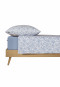 Parure de lit deux pièces Renforcé bleu clair imprimé - SCHIESSER Home