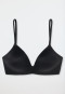 Reggiseno senza ferretto imbottito nero - Invisible Soft