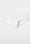 Bikini hipster with lace white - Pure Cotton