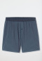 Boxershorts Organic Cotton gemustert graphit - Comfort Fit