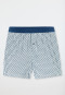 Boxer en coton bio imprimé argent - Comfort Fit