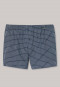 Boxer tissé à carreaux bleu foncé - Original Classics