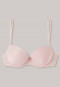 Underwire bra with pink cup polka-dotted - Pure Jacquard