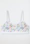 Bustier jersey hearts multicolor patterned - Seamless