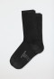 Damensocken 2er-Pack Organic Cotton schwarz - 95/5