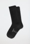 Herrensocken 2er-Pack Organic Cotton schwarz - 95/5