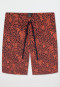 Pants short light red patterned - Mix+Relax