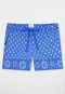 Hose kurz Ikat-Muster aquarium - Mix+Relax