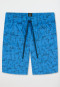 Pants short indigo patterned - Mix+Relax