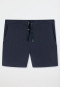 Pantalone corto modal blu - Mix + Relax