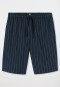 Pantaloni corti blu notte a strisce - Mix+ Relax