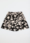Pantalon court en viscose tissée Fleurs multicolores Mix+Relax