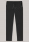 Pantalon long / extra-long modal noir - Mix + Relax