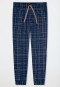 Hose lang Jersey Bündchen Karos multicolor - Mix+Relax