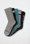 Jungensocken 5er-Pack mehrfarbig - Legwear Teens