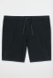 Boxer lunghi jersey nero - Mix+Relax