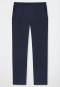 Pantalone lounge lungo in modal taglio Marlene blu - Mix + Relax