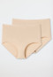 Maxislips 2er-Pack Organic Cotton sand - 95/5