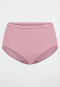 Slip midi a costine sottili in palissandro - Luxury